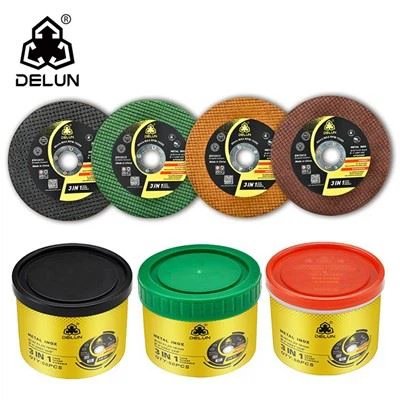 DELUN 4 Inch Cutting Disc Metal And Stainless Steel Angle Grinder Cutting Wheels With MPA