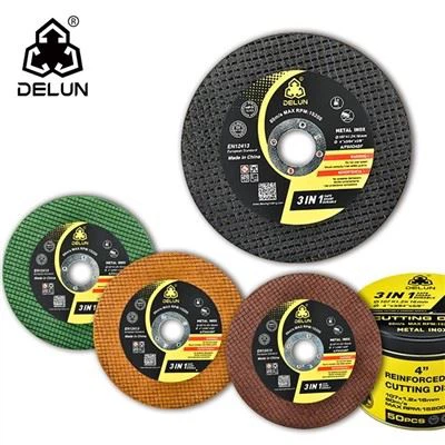 DELUN 4 Inch Cutting Disc Metal And Stainless Steel Angle Grinder Cutting Wheels With MPA